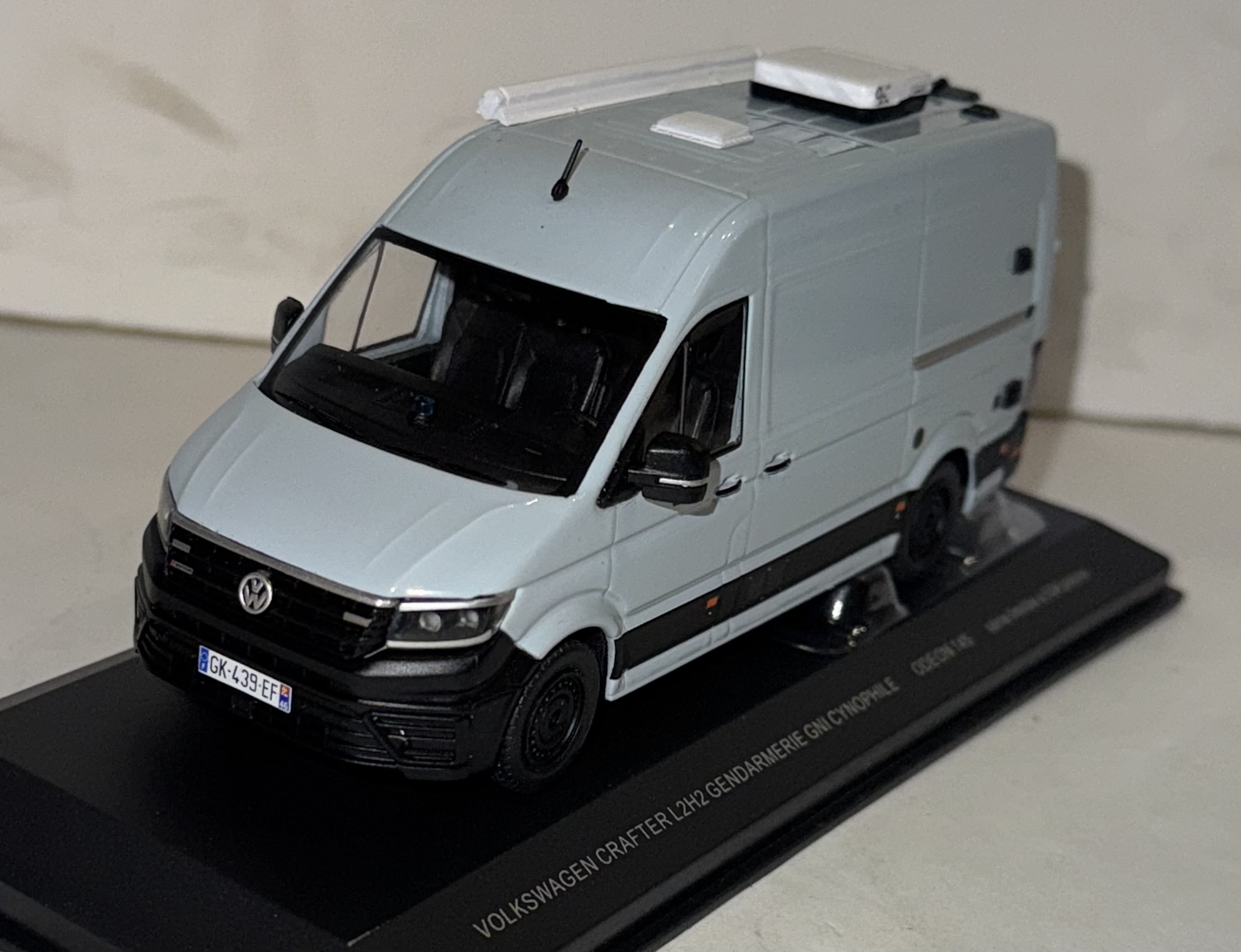 VOLKSWAGEN CRAFTER l2H2 GENDARMERIE Gni Cynophile  ODEON 1/43°