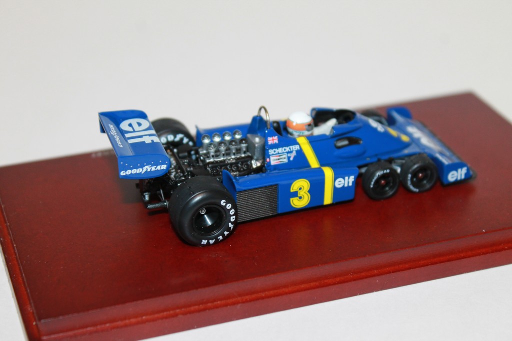 TYRRELL P34 SCHECKTER WIN GP DE SUEDE 1976 TSM 1/43°