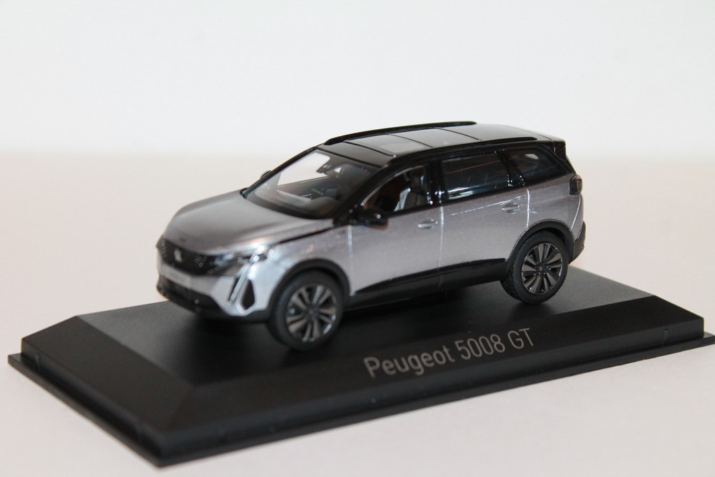 PEUGEOT 5008 GT 2021 GREY NOREV 1/43°