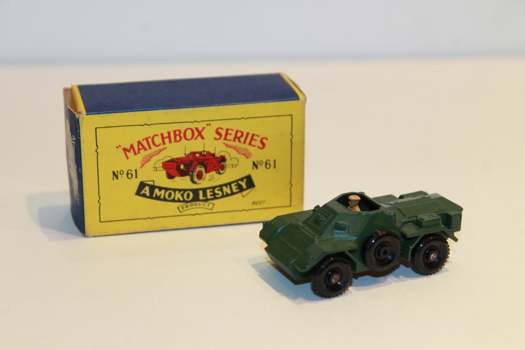 Ferret Army Scout Car Matchbox Serie A