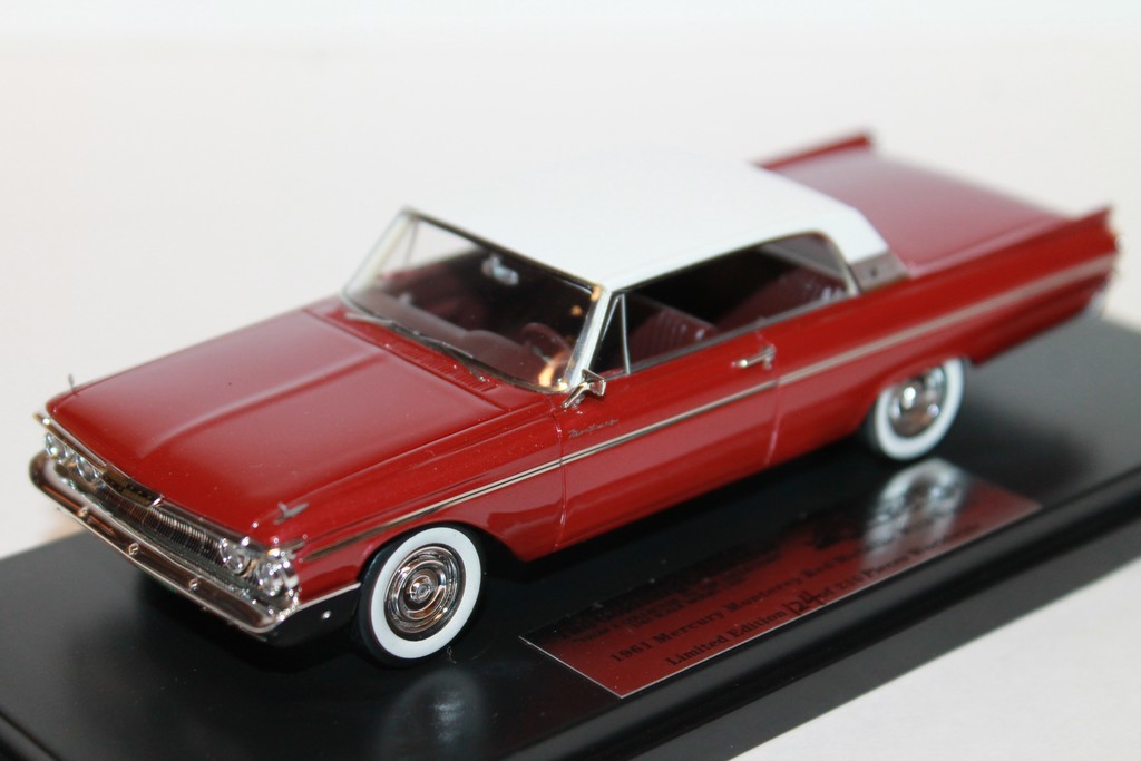 Mercury Monterey Red Metallic With White 1961 Goldvarg 1 43°