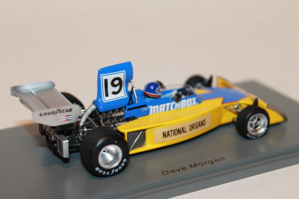 SURTEES TS16 BRITISH GP DAVE MORGAN 1975 SPARK 1/43°