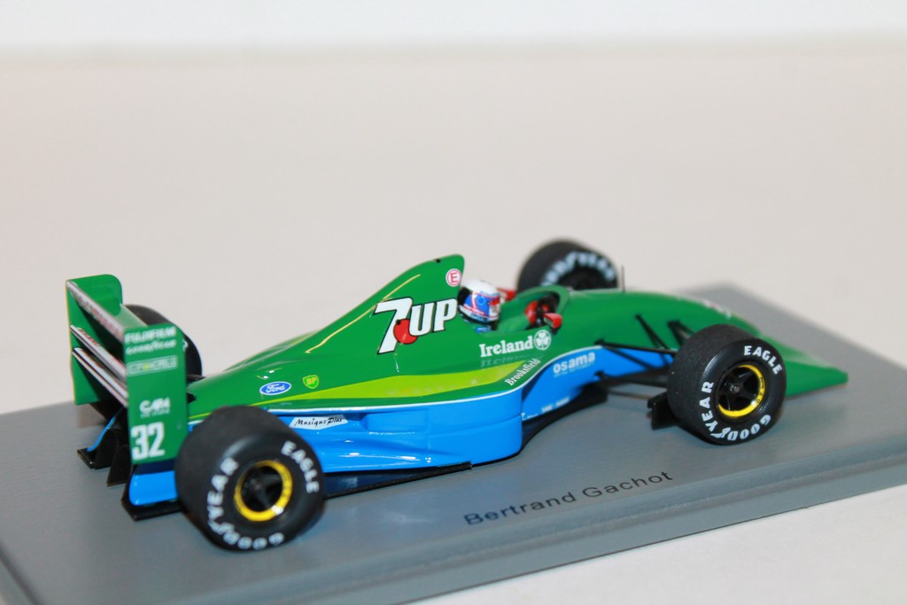 JORDAN 191 5TH CANADIAN GP BERTRAND GACHOT SPARK 1/43°