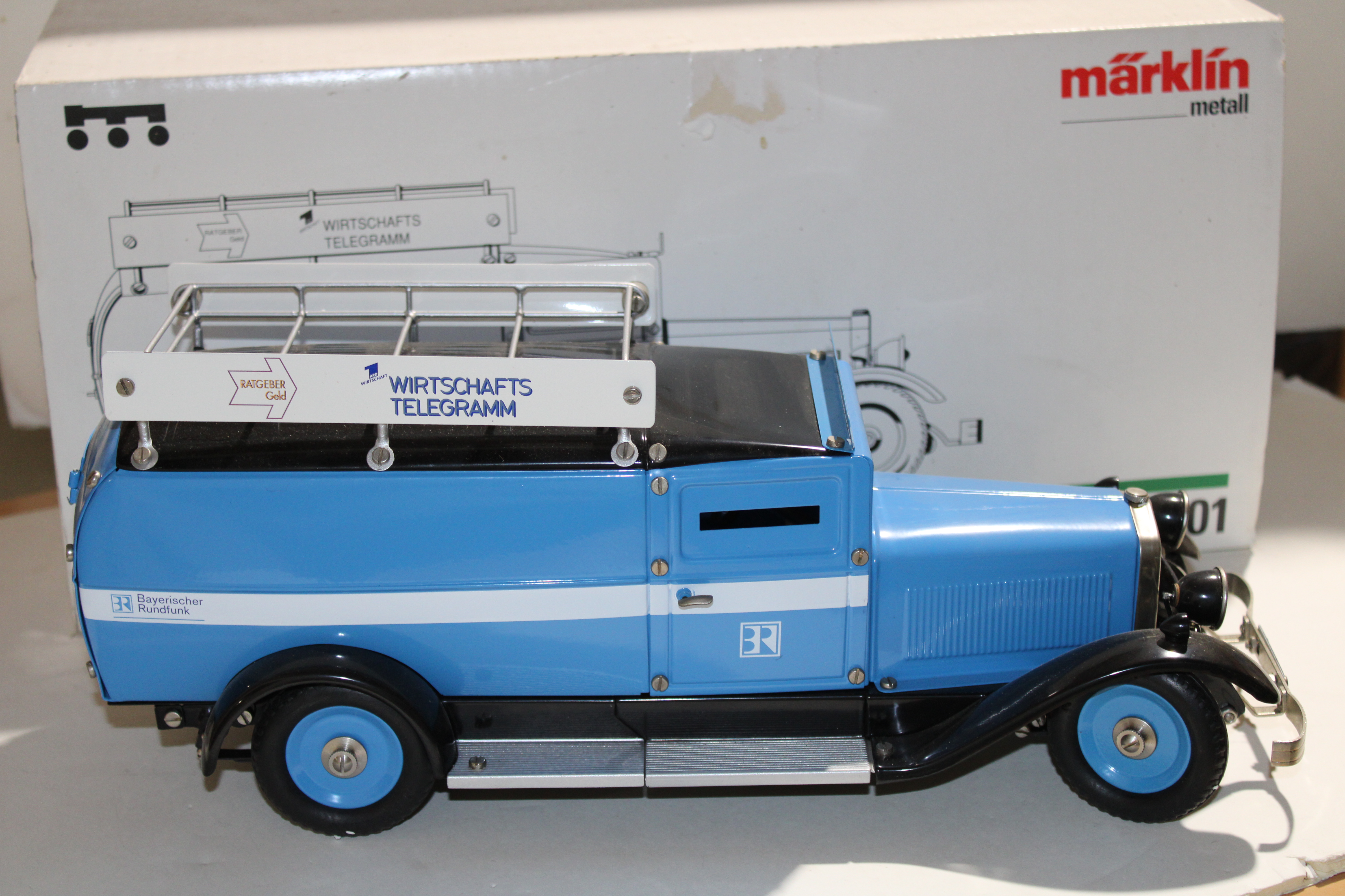 Camionnette "Wirtschrafts Telegram" Marklin 1/12°