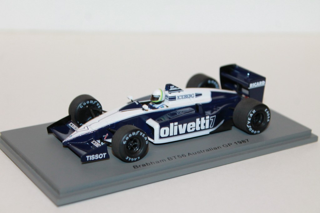 BRABHAM BT56 N°7 GP AUTRALIAN 1987 SPARK 1/43°