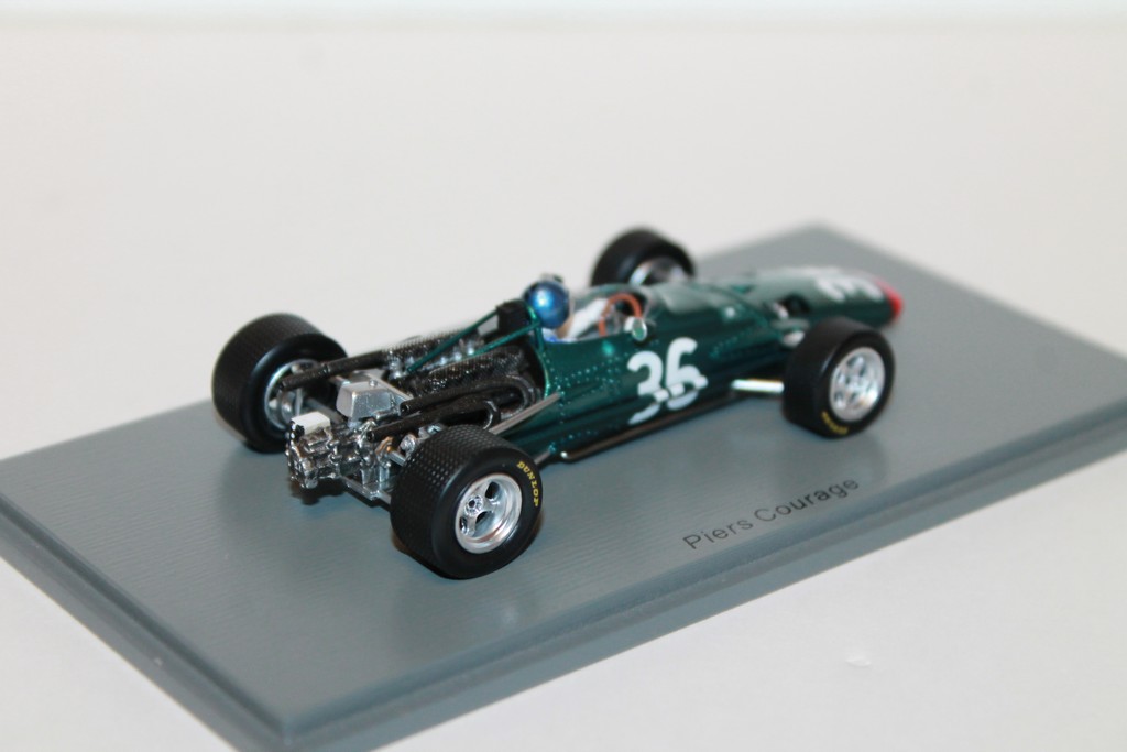 BRM P126 N°36 6E GP FRENCH 1968 SPARK 1/43°