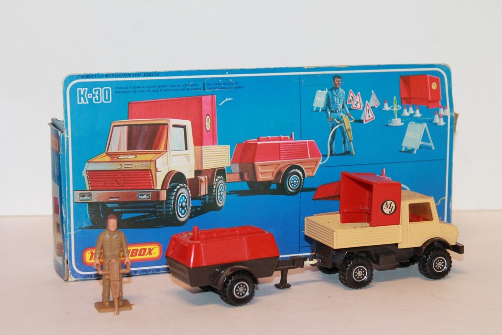 MERCEDES UNIMOG MJ 1979 MATCHBOX 1/50°