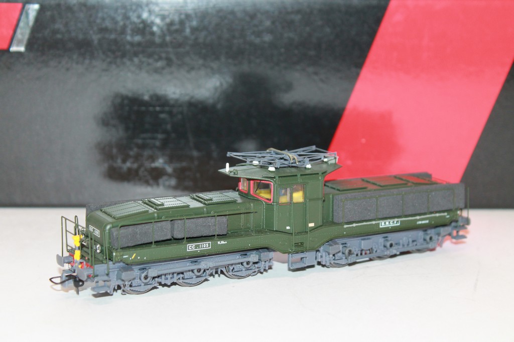 LOCOMOTIVE ELECTRIQUE SNCF - CC1105 MISTRAL TRAIN MODELS 1/87°