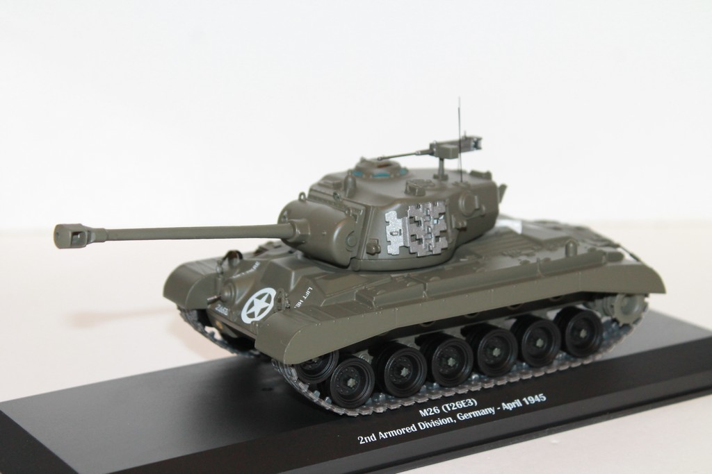 CHAR M26 (T26E3) 2ND ARMORED DIVISION, GERMANY - APRIL 1945 MOTORCITYCLASSIC 1/43°