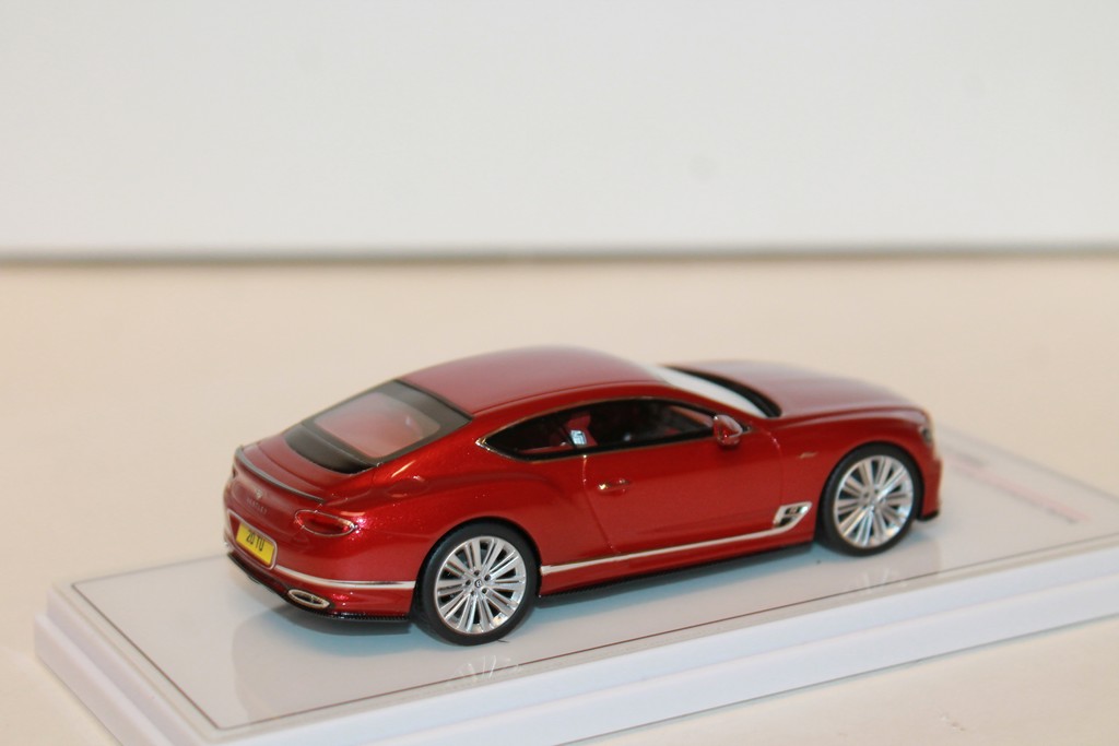 BENTLEY CONTINENTAL GT SPEED CANDY RED TSM 1/43°