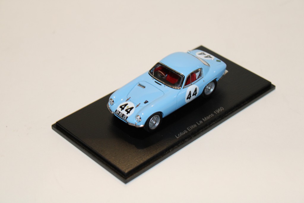 LOTUS ELITE LE MANS 1960 C.LAURENT - R.MASSON SPARK 1/18°