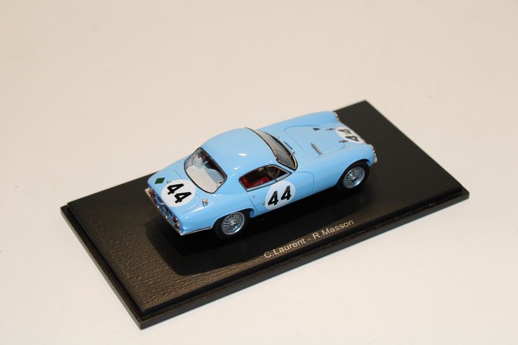 LOTUS ELITE LE MANS 1960 C.LAURENT - R.MASSON SPARK 1/18°