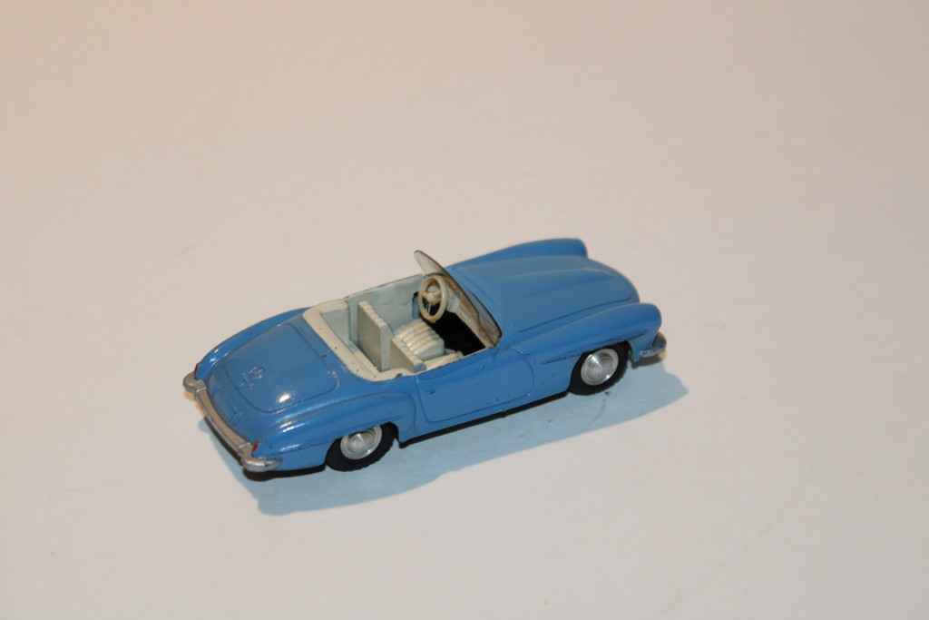 MERCEDES-BENZ 190SL CABRIOLET BLEU 1955 MARKLIN 1/43°