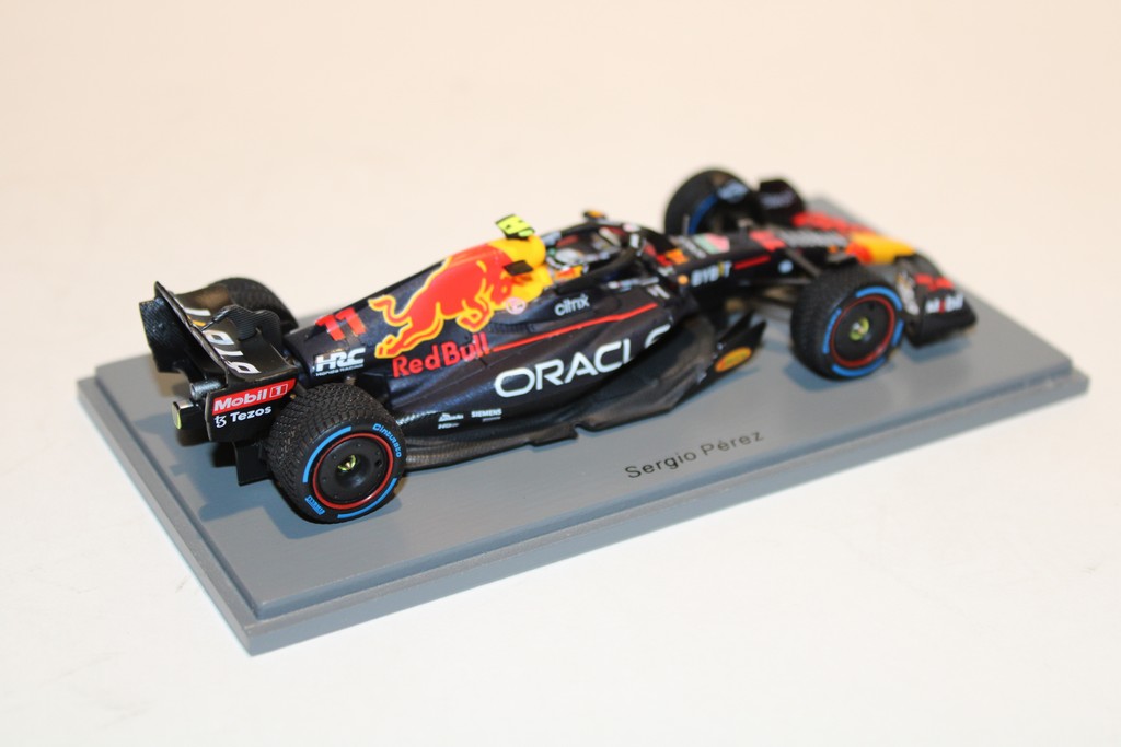 ORACLE RED BULL RACING RB18 WINNER MONACO GP 2022 SERGIO PEREZ SPAR 1/43°