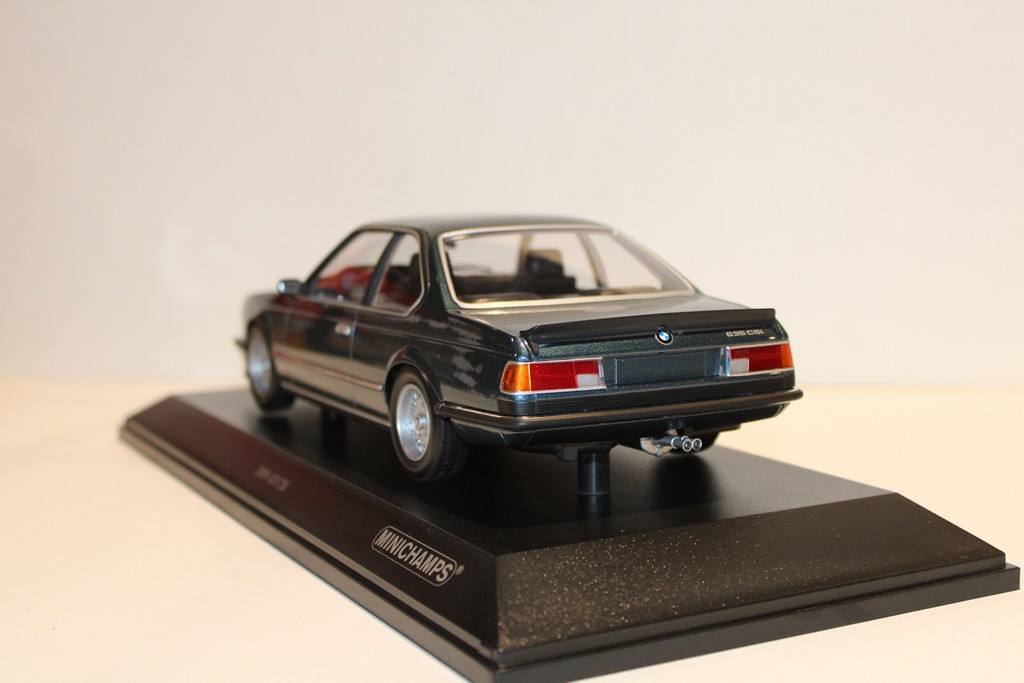 BMW 635 CSI 1982 PETROL METALIC MINICHAMPS 1/18°