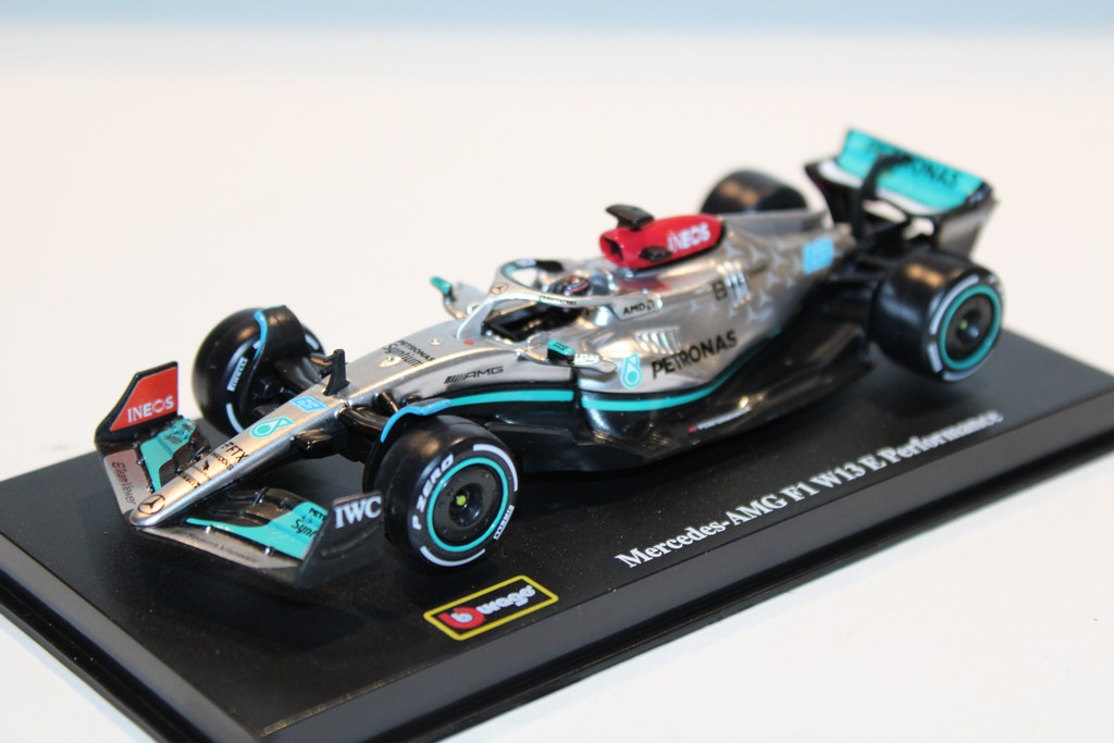 MERCEDES-AMG F1 W13 E PERFORMANCE N°63 RUSSELL BURAGO 1/43°