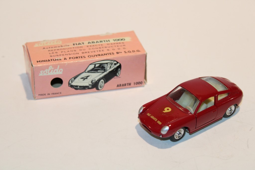 FIAT ABARTH 1000 1960 SOLIDO 1/43°