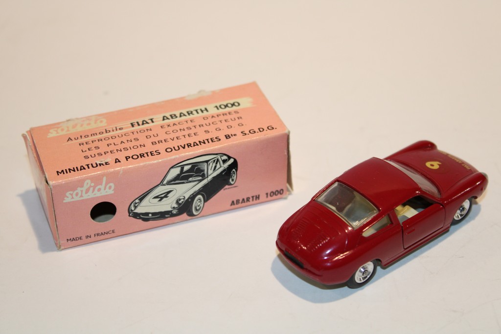 FIAT ABARTH 1000 1960 SOLIDO 1/43°