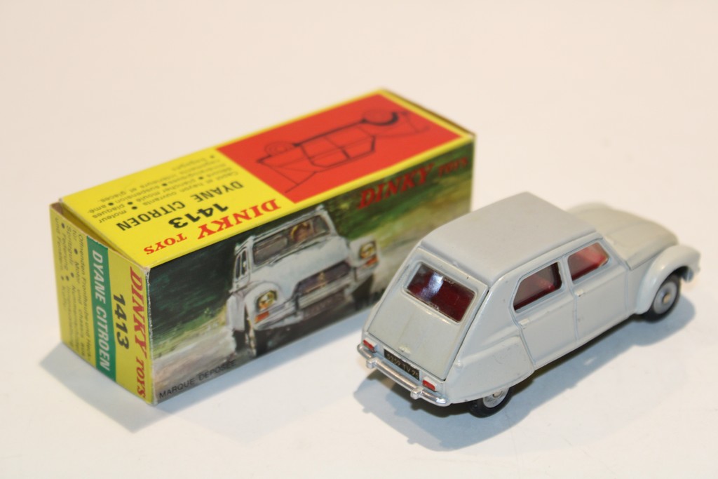 CITROEN DYANE 1967 BLANC DINKY TOYS 1/43°