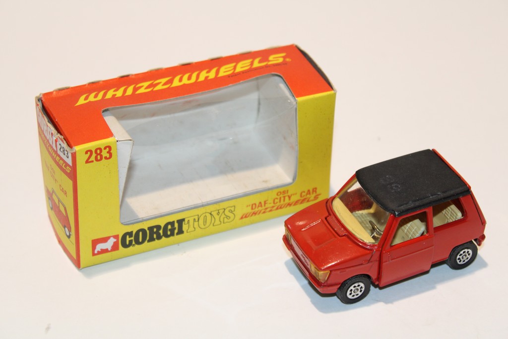 OSI DAF-CITY ROUGE 1966 CORGI 1/43°