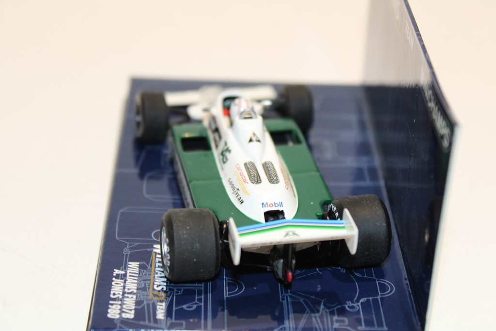 WILLIAMS FW07B JONES 1980 MINICHAMPS 1/43°