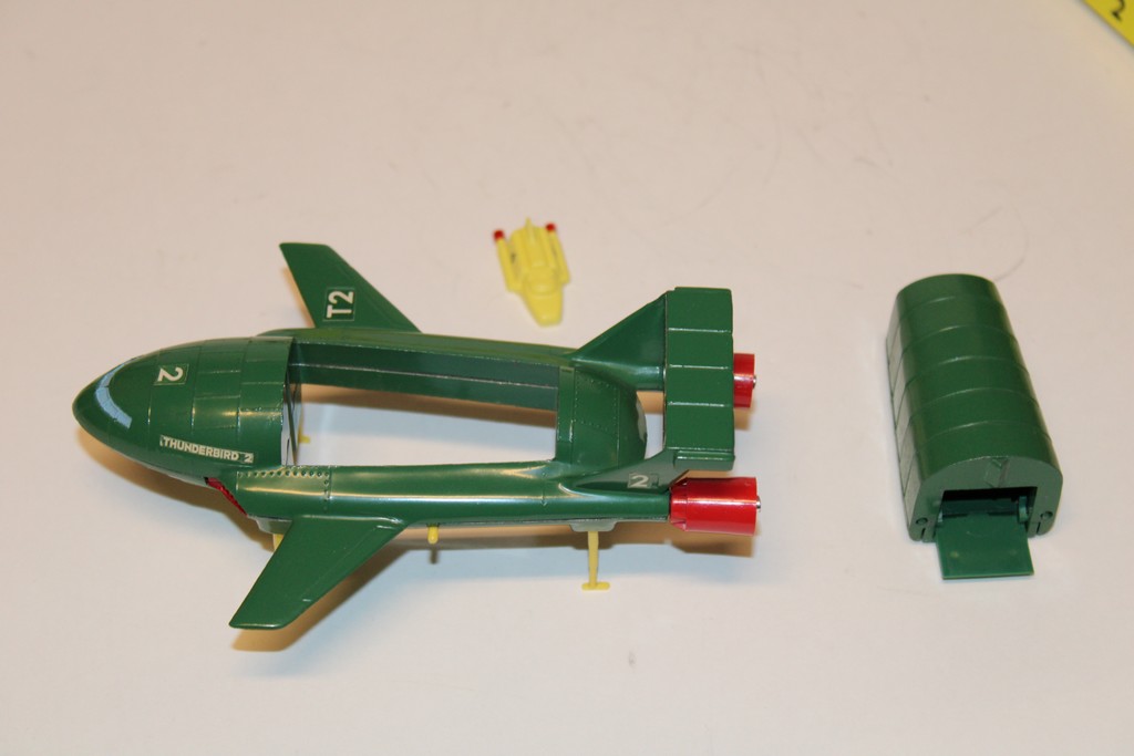 THUNDERBIRD 2 & 4 1965 DINKY TOYS 1/200°