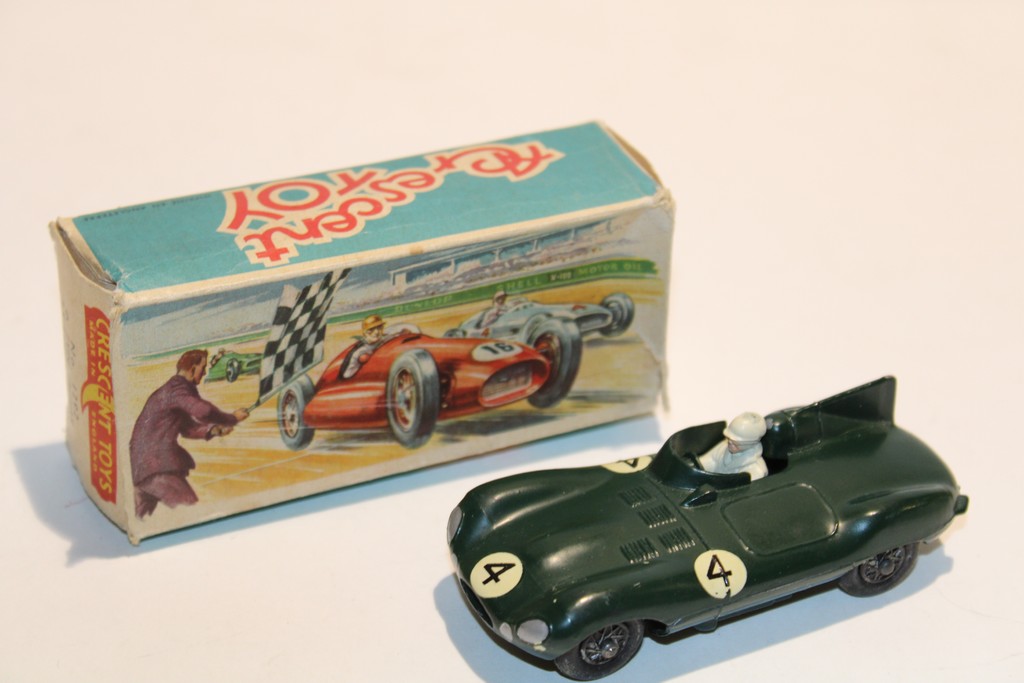 JAGUAR TYPE D VERT 1959 CRESCENT TOYS 1/43°