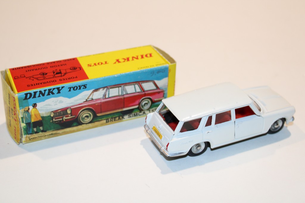 SIMCA 1500 BREAK BLANC 1963 DINKY TOYS 1/43°