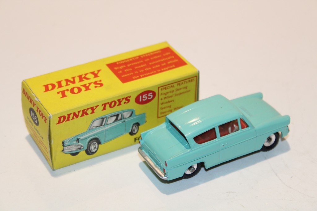 FORD ANGLIA TURQUOISE 1959 DINKY TOYS 1/43°