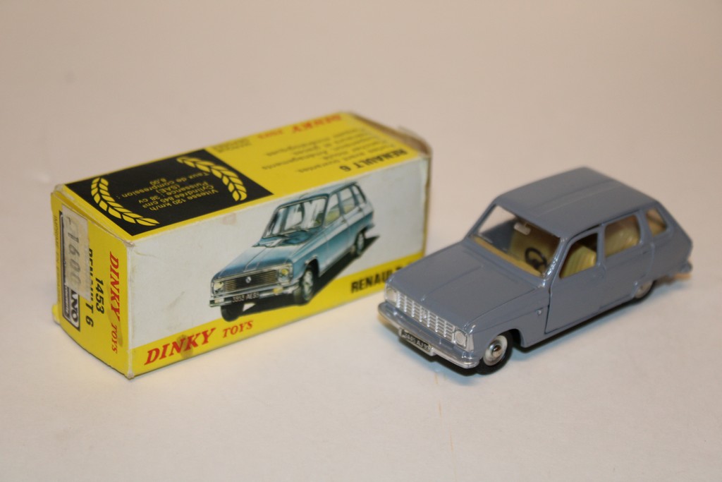 RENAULT 6 GRIS 1970 DINKY TOYS 1/43°