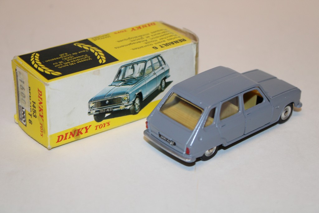 RENAULT 6 GRIS 1970 DINKY TOYS 1/43°