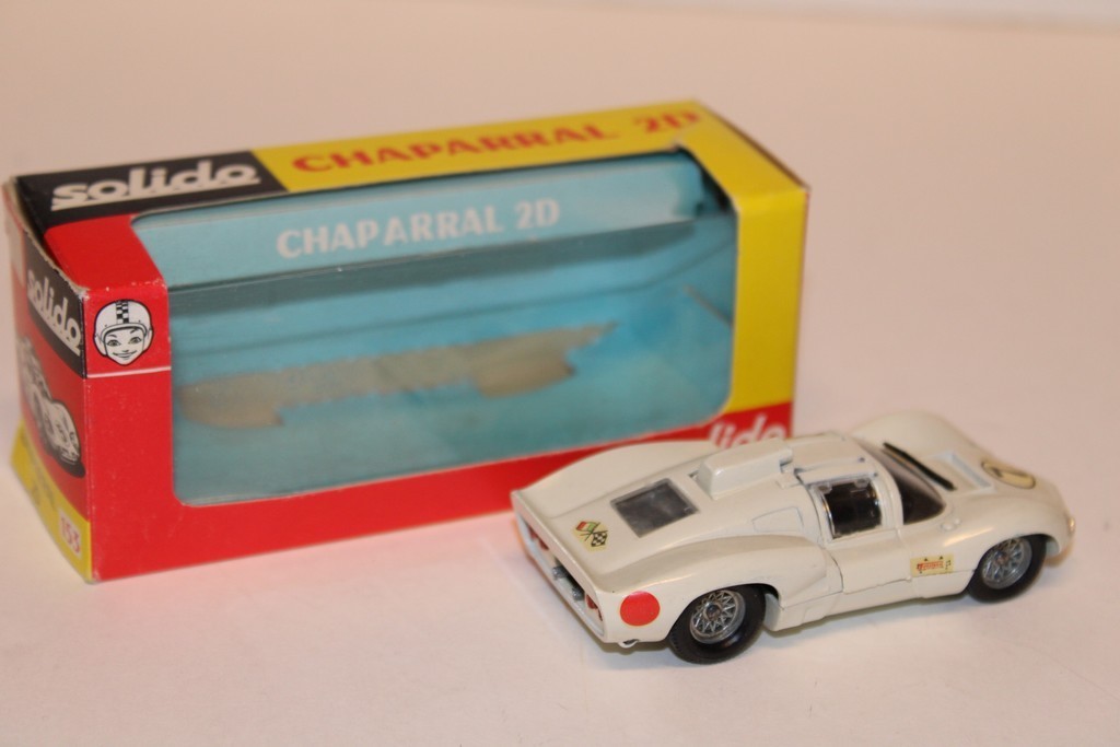 CHAPARRAL 2D BLANC 1967 SOLIDO 1/43°