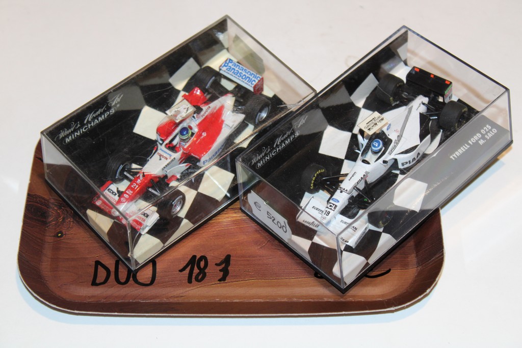 DUO F1 MINICHAMPS 1/43°