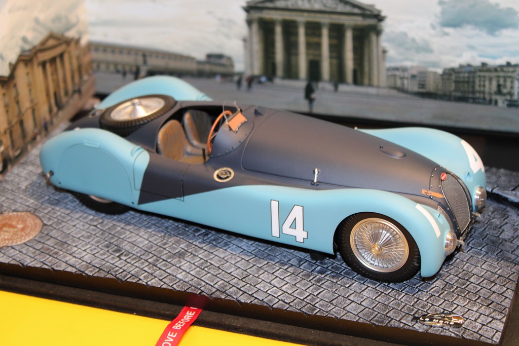 BUGATTI TYPE 57S N°14 GP DE L'ACF 1937 PANTHEON 1/18°