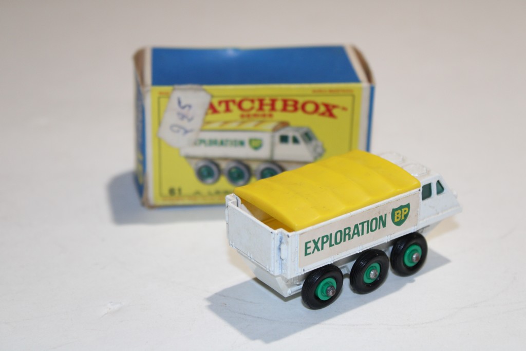 ALVIS STALWART BP EXPLORATION - MATCHBOX 1/64