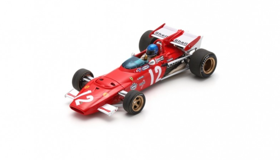 FERRARI 312 B #12 JACKY ICKX WINNER AUSTRIAN GP 1970 LOOKSMART 1/43°