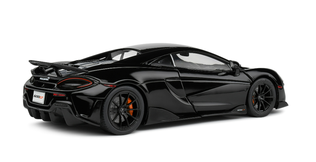 MCLAREN 600LT COUPE BLACK 2018 SOLIDO 1/18°