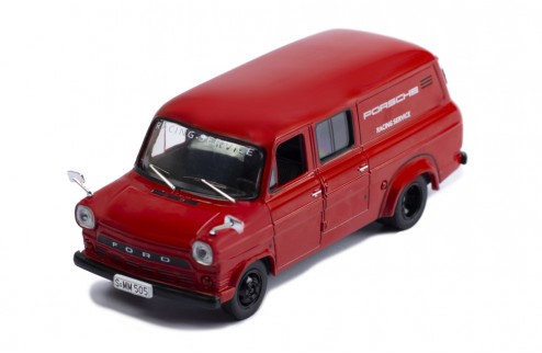 FORD TRANSIT MK I PORSCHE RACING ASSISTANCE 1966 IXO 1/43°