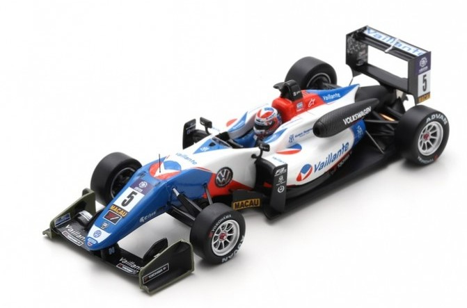 DALLARA F3 TEAM CARLIN "MICHEL VAILLANT" MACAU 2017 SPARK 1/43°