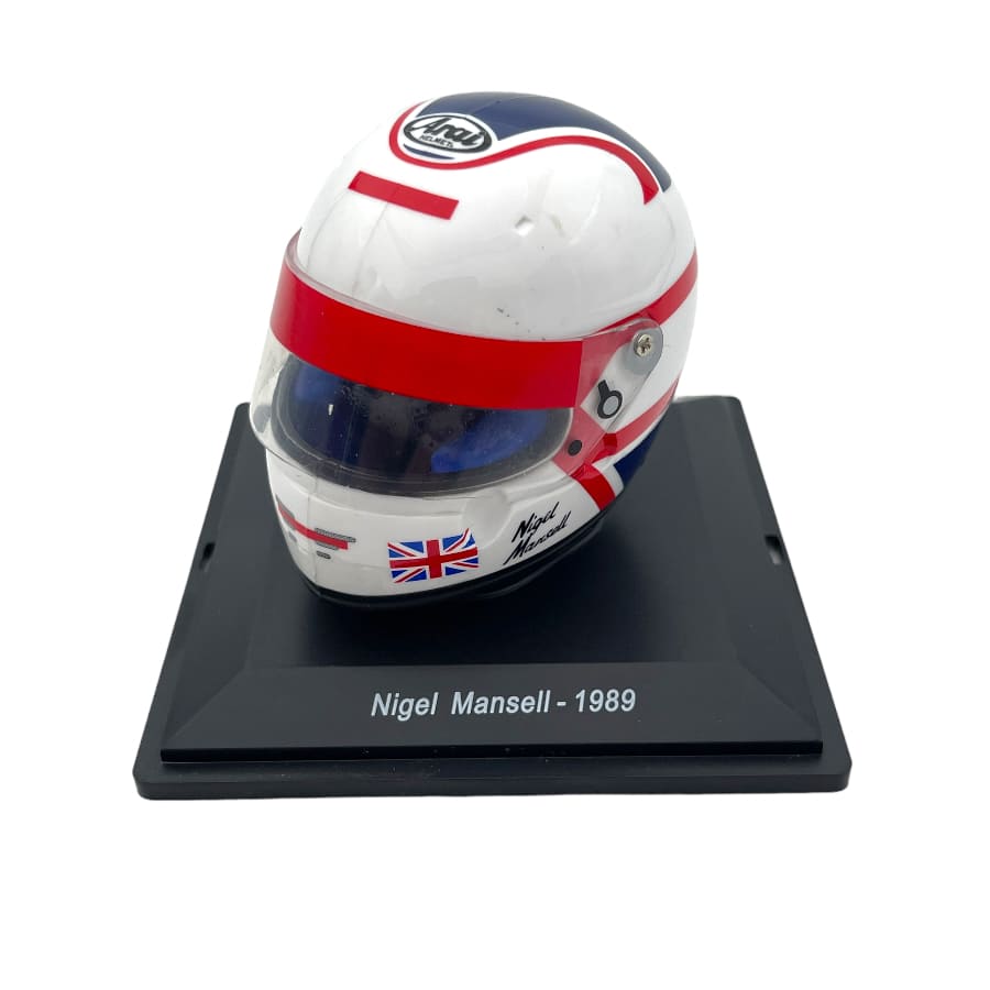 NIGEL MANSELL HELMET 1989 - SPARK 1/5