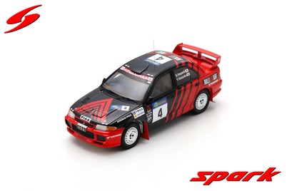 MITSUBISHI LANCER EVOLUTION III 4TH RALLY CHINA 1997 SPARK 1/43°