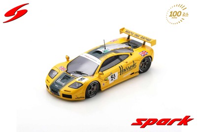 MCLAREN F1 GTR MACH ONE RACING 3RD LE MANS 24H 1995 SPARK 1/43°