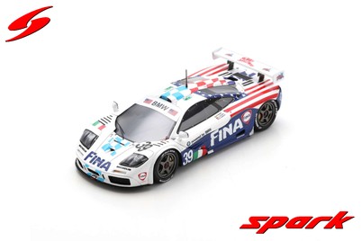 MCLAREN F1 GTR BIGAZZI TEAM SRL 8TH LE MANS 24H 1996 SPARK 1/43°