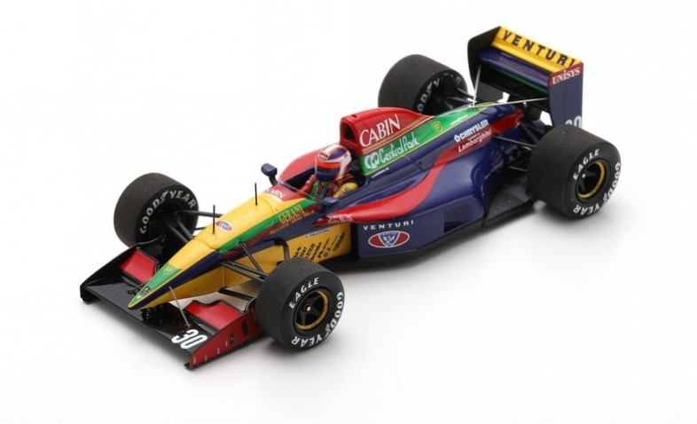 VENTURI LARROUSSE LAMBORGHINI LC92 1992 SPARK 1/43°