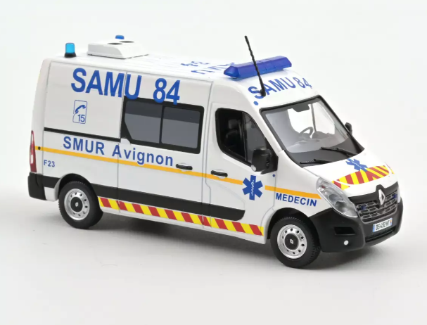 RENAULT MASTER 2014 "SAMU 84" NOREV 1/43°