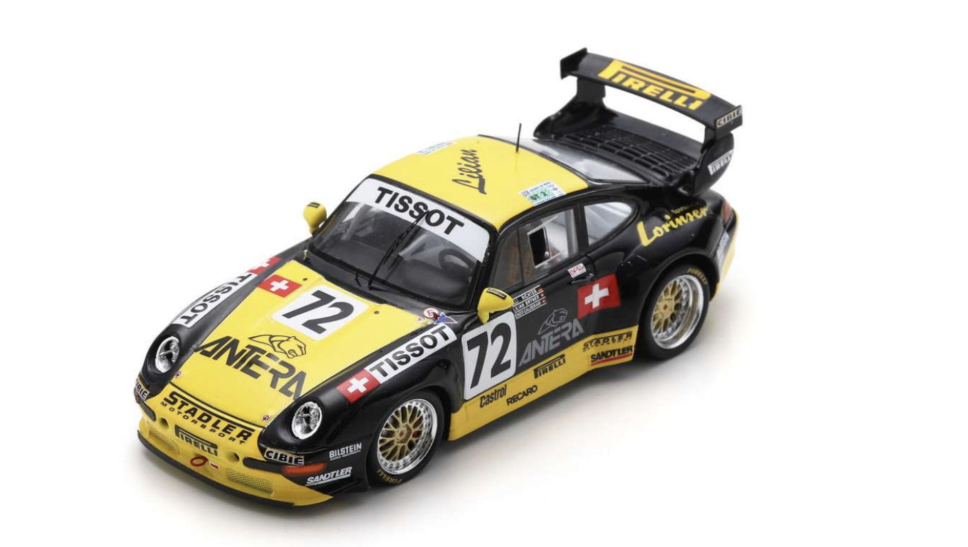 Porsche 911 GT2 Stadler Motorsport Le Mans 24H 1996 Spark 1/43º