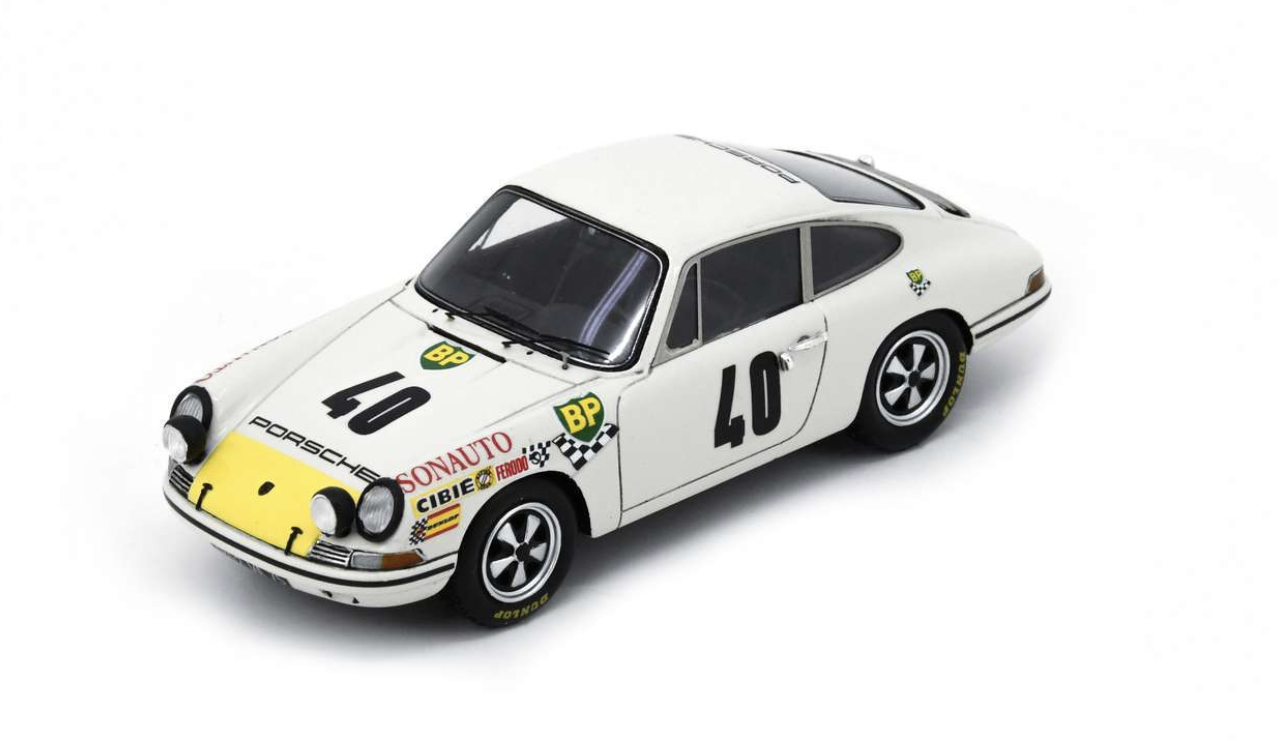 Porsche 911T 11th Le Mans 24H 1969 Spark 1/43º