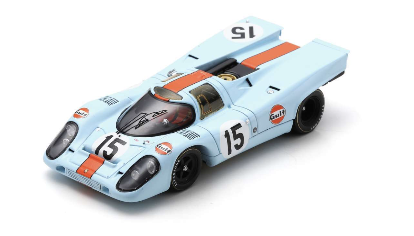 Porsche 917 K 4th 12H Sebring 1970 Spark 1/43º