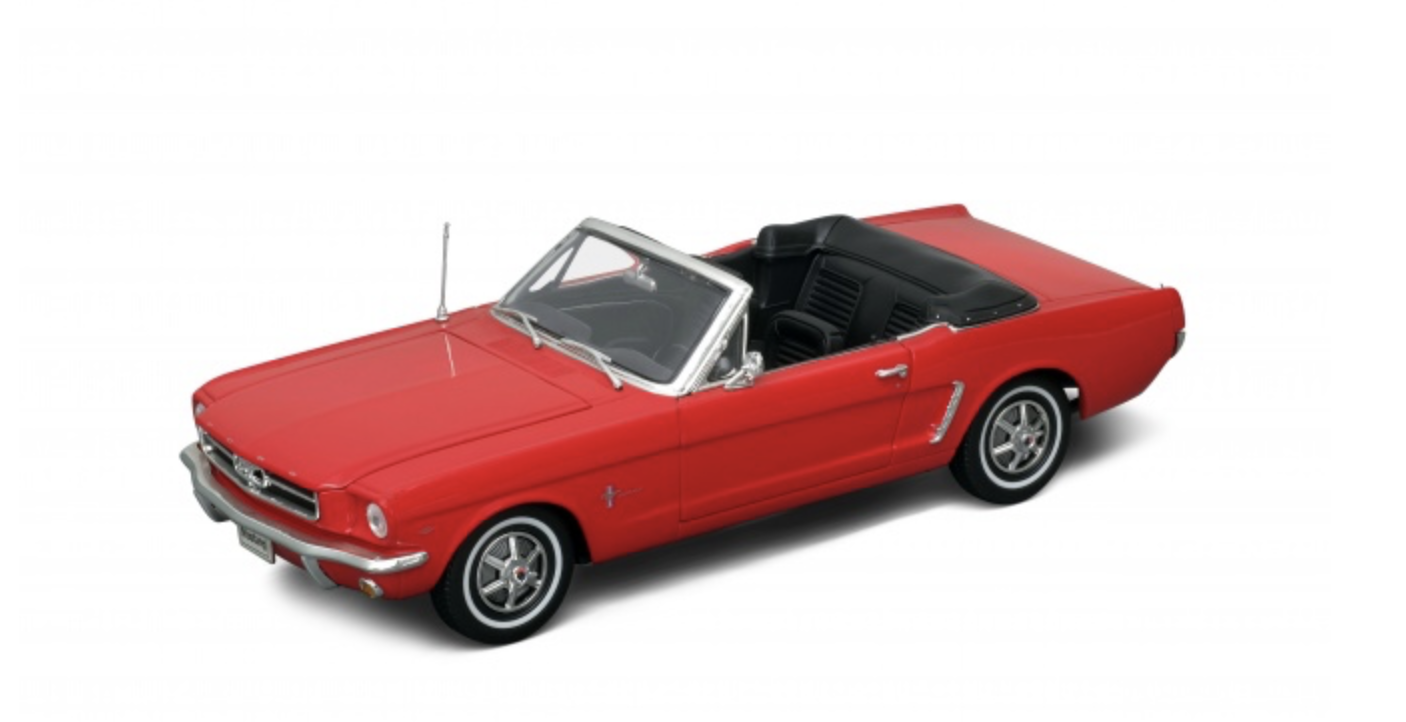 FORD MUSTANG 1964 1/2 WELLY 1/18°