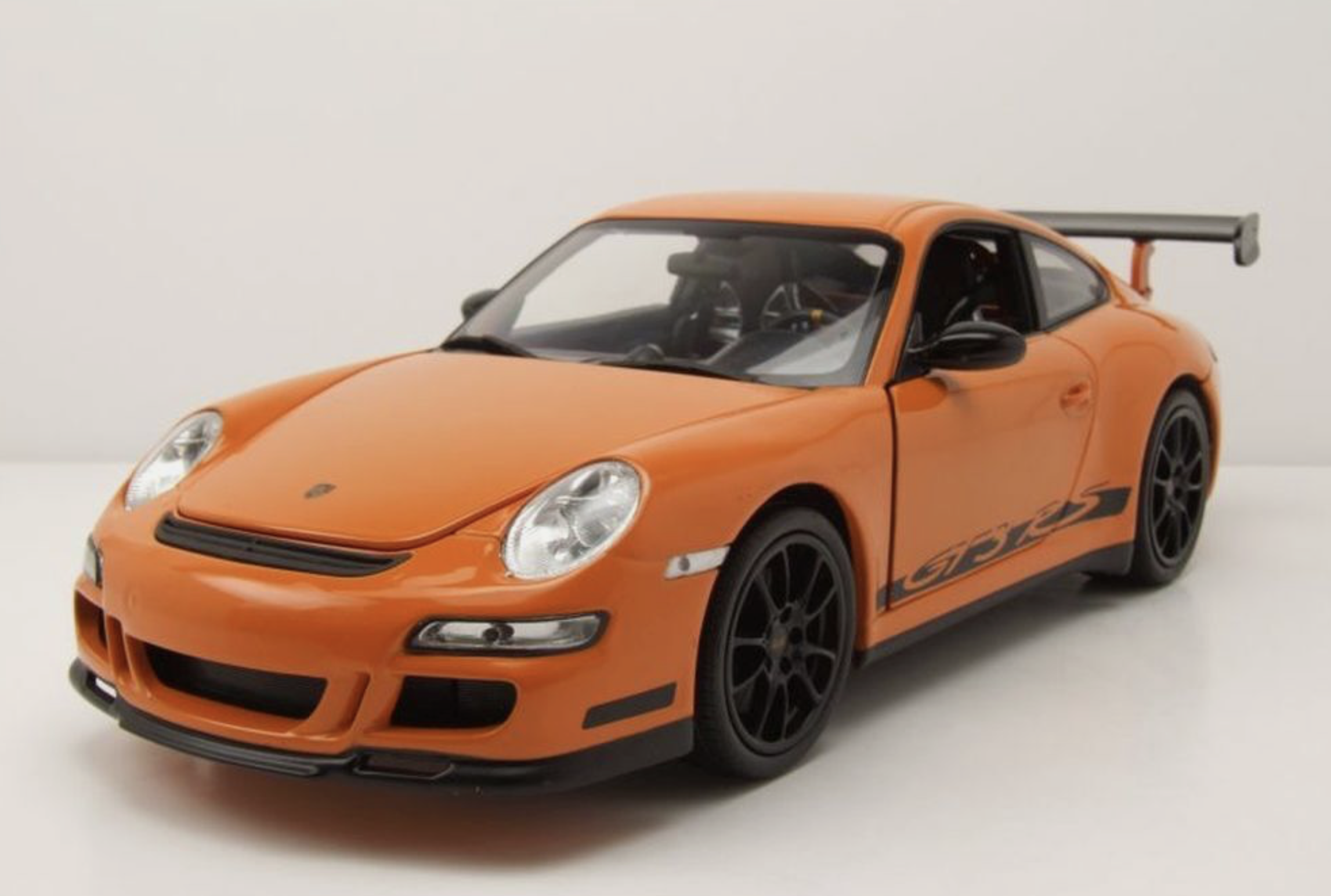 PORSCHE 911 (997) GT3 RS 2007 ORANGE WELLY 1/18°